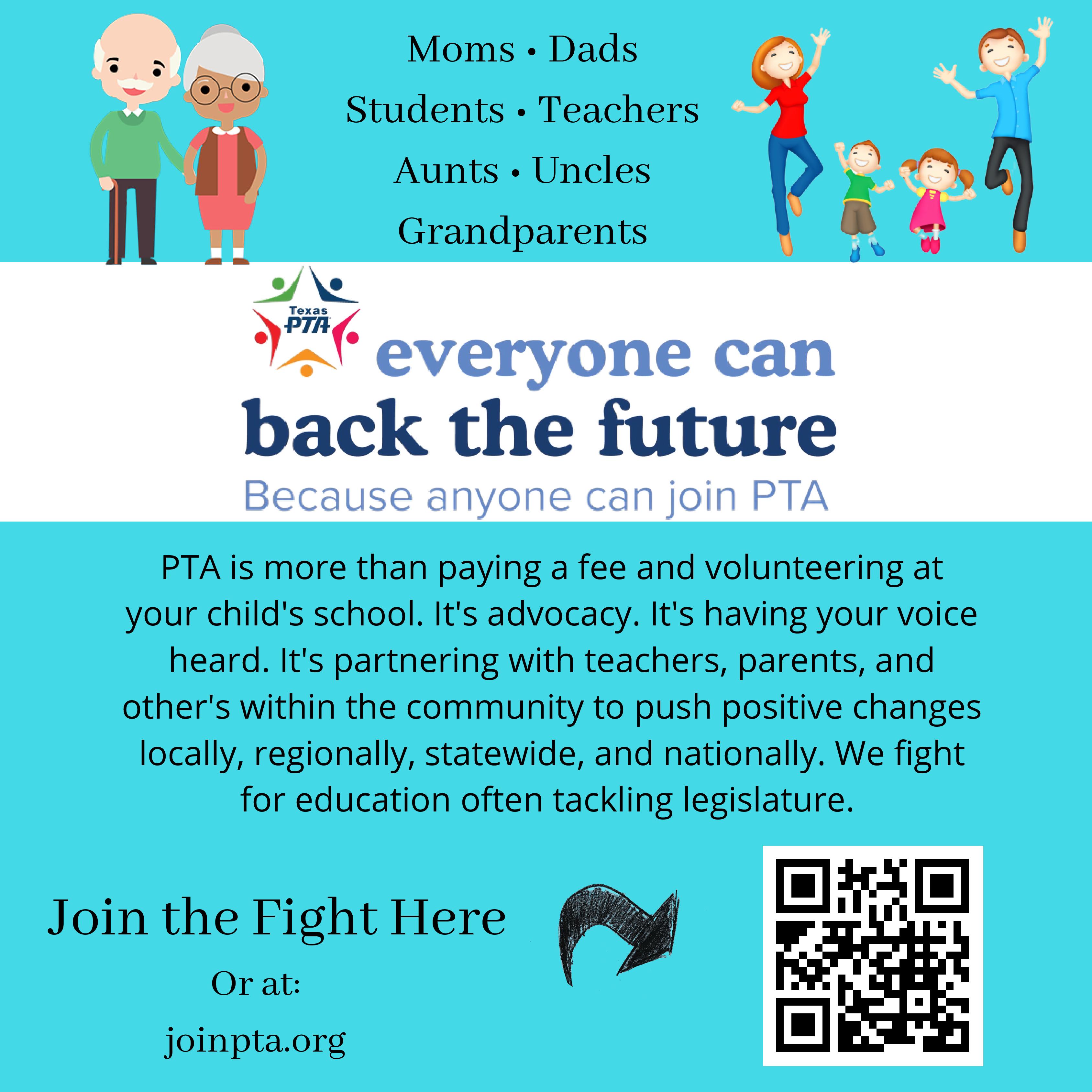 JOIN PTA – J. Lyndal Hughes Elementary PTA